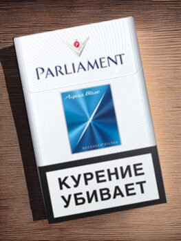 Купить сигареты Parliament Aqua Blue оптом в Москве