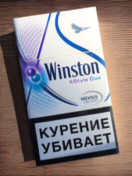 Купить сигареты Winston 2 кнопки оптом в Москве